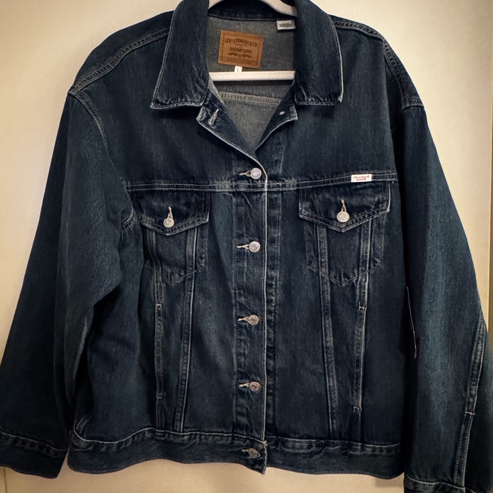 Levi's Dark Blue Denim Jean Jacket